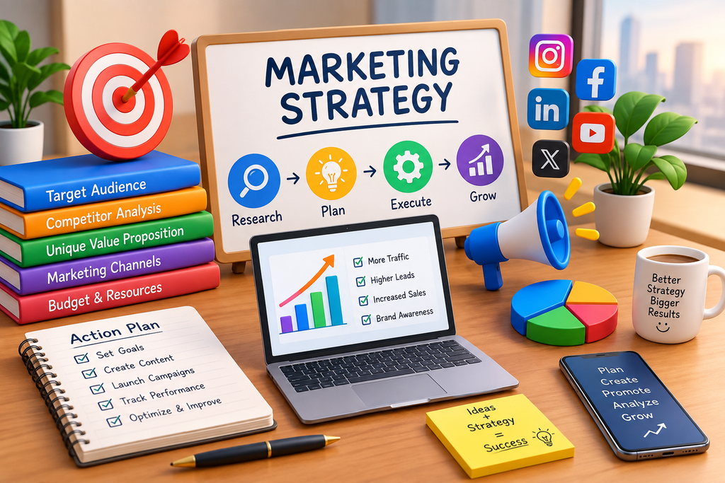 Marketing strategy for business growth